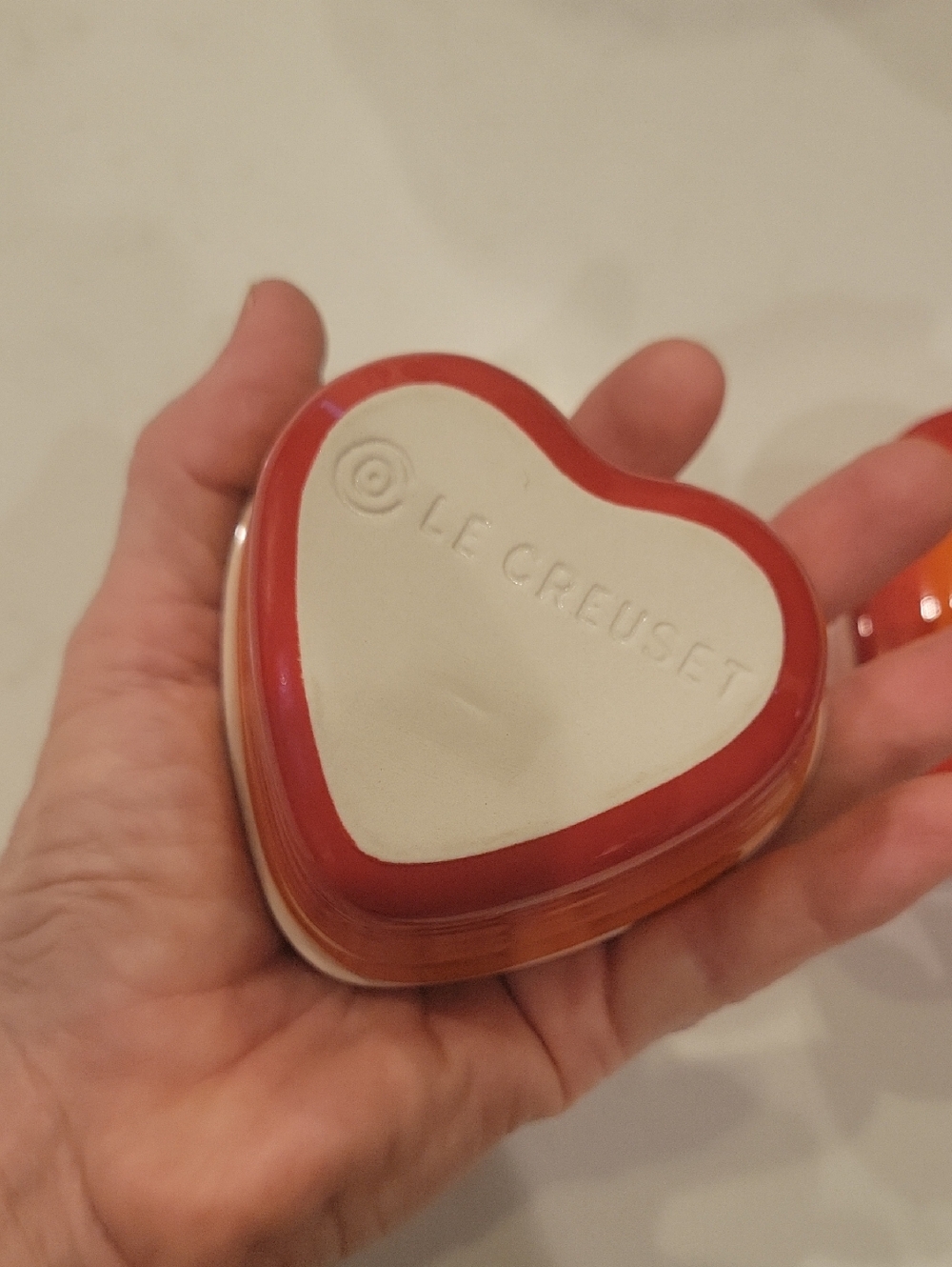 Mini Le Creuset Flame Hearts - Picture 8 of 10